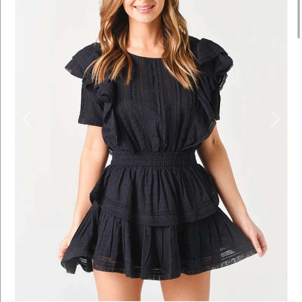 LOVESHACKFANCY Natasha mini dress